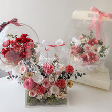 Load image into Gallery viewer, Flower Acrylic Bag : Preserved Rose & Carnation flower - 2025