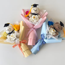 Load image into Gallery viewer, Grad Teddy Soap Flower