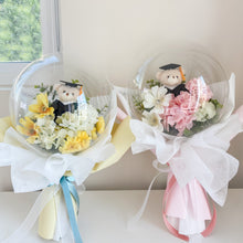Load image into Gallery viewer, Graduation Teddy Flower Balloon
