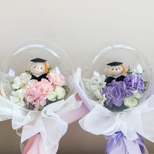 Load image into Gallery viewer, Graduation Teddy Flower Balloon