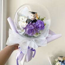 Load image into Gallery viewer, Graduation Teddy Flower Balloon