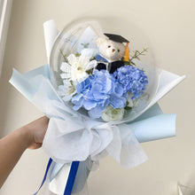 Load image into Gallery viewer, Graduation Teddy Flower Balloon