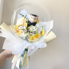 Load image into Gallery viewer, Graduation Teddy Flower Balloon