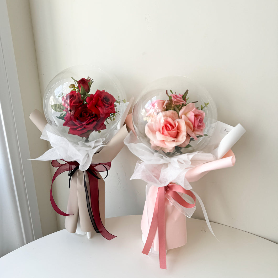 Valentine's Day - Mini Rose Flower Balloons