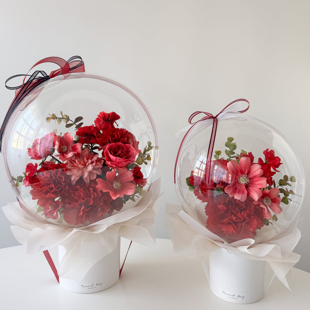 Red Carnation Balloons - 2025