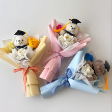 Load image into Gallery viewer, Grad Teddy Soap Flower
