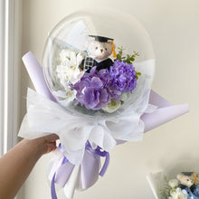 Load image into Gallery viewer, Graduation Teddy Flower Balloon
