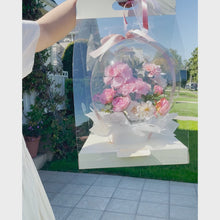 Load and play video in Gallery viewer, Mother&#39;s Day - Pink Carnation Flower Balloons
